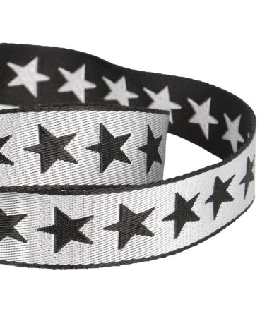 Bobina de 25m de trenza estrella 25mm Gris