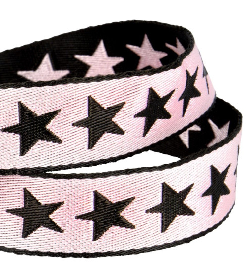 25m reel of star braid 25mm Light Pink