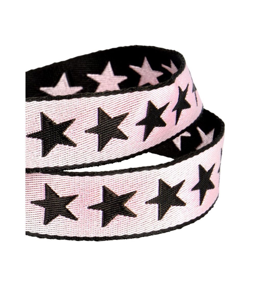 25m reel of 25mm light pink star braid