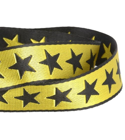 25m reel of star braid 25mm Yellow