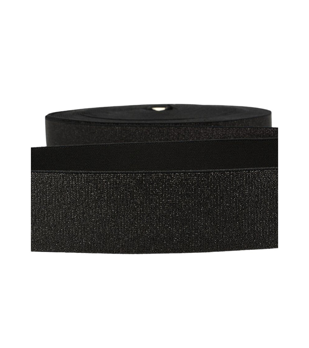 Film 20m Metal elastic 40mm Black