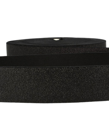 Film 20m Metal elastic 40mm Black