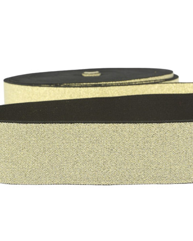 Film 20m Elastic metal 40mm Gold