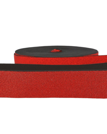 Film 20m Metal elastico 40mm Rojo