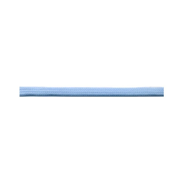 Bobine 50m queue de rat tubulaire polyester 5mm Bleu ciel