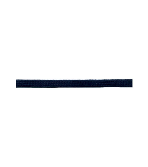 Bobine 50m queue de rat tubulaire polyester 5mm Bleu marine