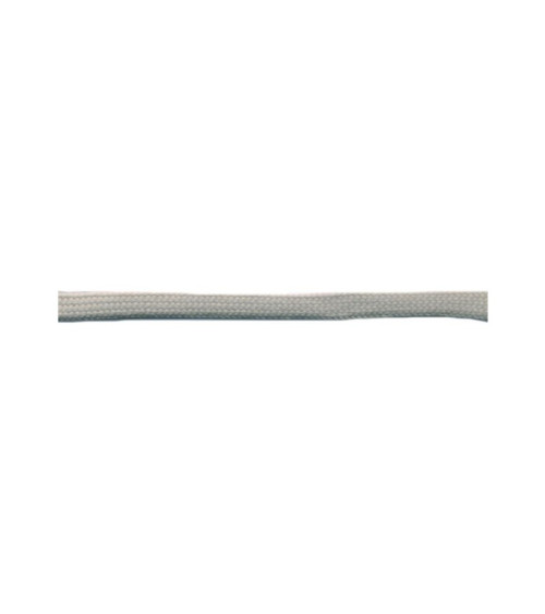 Bobine 50m queue de rat tubulaire polyester 5mm Gris Clair