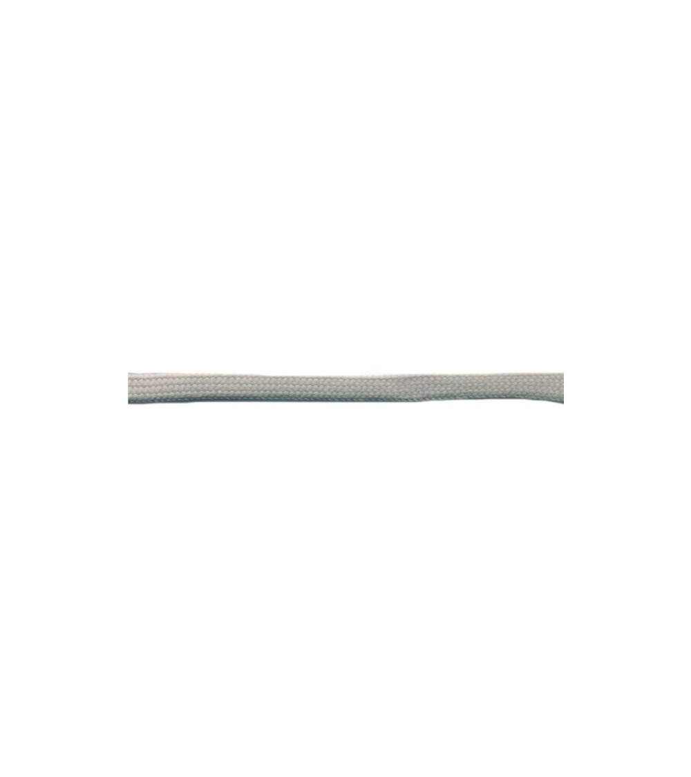 Bobine 50m queue de rat tubulaire polyester 5mm Gris Clair