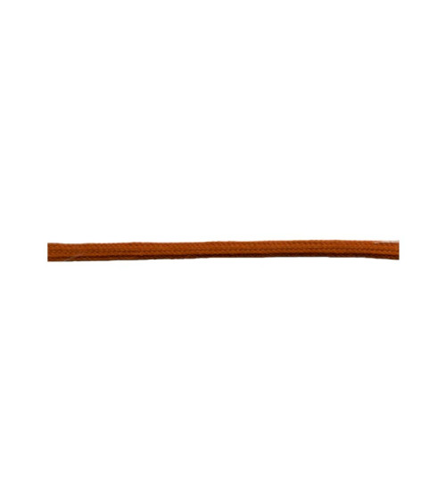 50m reel of polyester tubular rat tail 5mm Rust