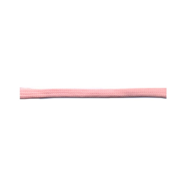 Bobine 50m queue de rat tubulaire polyester 5mm Rose Clair
