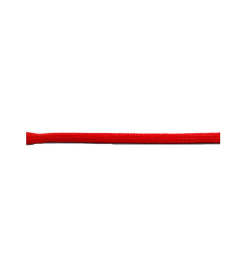 Bobine 50m queue de rat tubulaire polyester 5mm Rouge