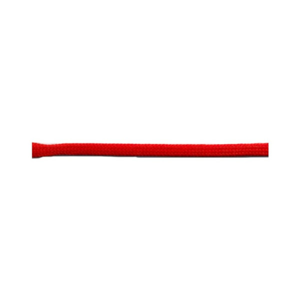 Bobine 50m queue de rat tubulaire polyester 5mm Rouge