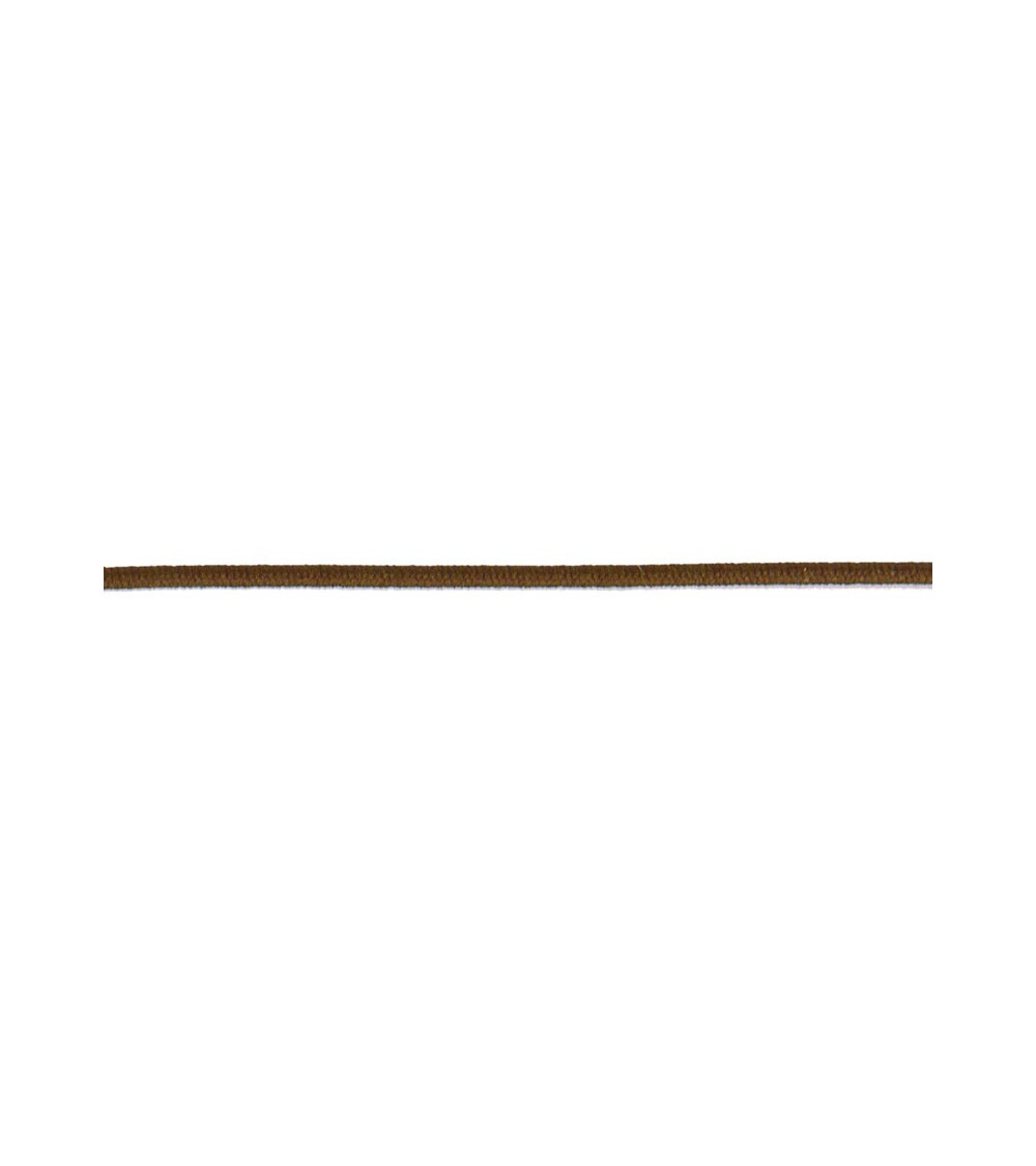 Bobina da 100 m di elastico tondo marrone da 1 mm