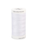 Bobine fil blanc polyester 500m Oeko-Tex