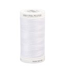 Bobine fil blanc polyester 500m Oeko-Tex