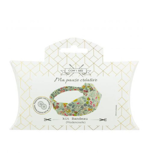 Kit bandeau en Liberty pour fille