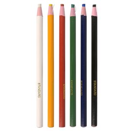 Lot de 6 crayons craie taille facile
