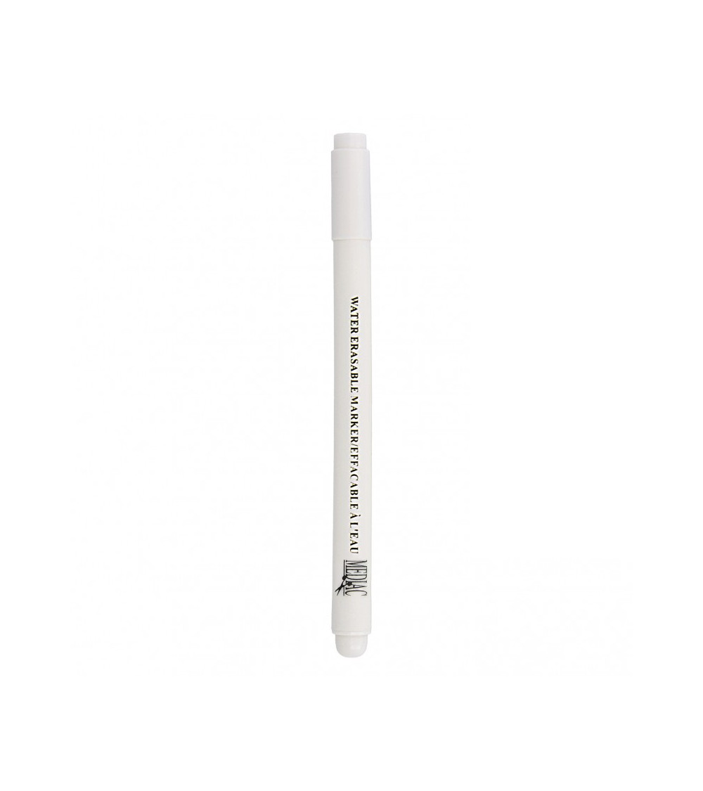 Pack of 2 white water-erasable pens