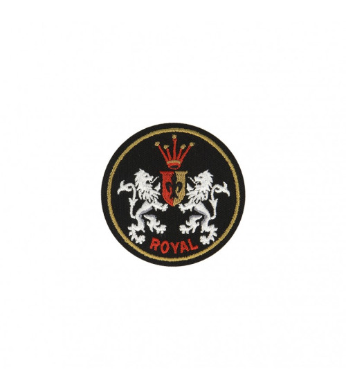 Iron-on sport and royal royal patch 5x5cm