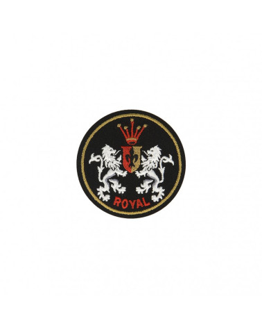 Iron-on sport and royal royal patch 5x5cm