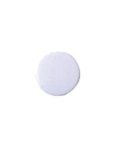 6 white 11mm snap buttons for light fabrics