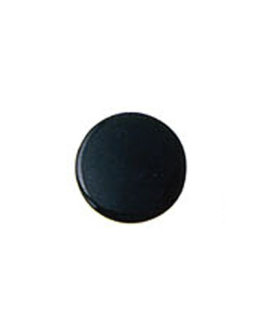 6 botones a presión negros de 11 mm para tejidos ligeros