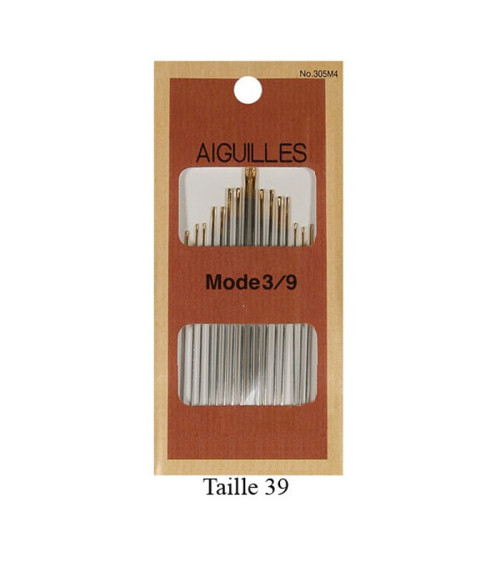 16 aiguilles mode 3 à 9