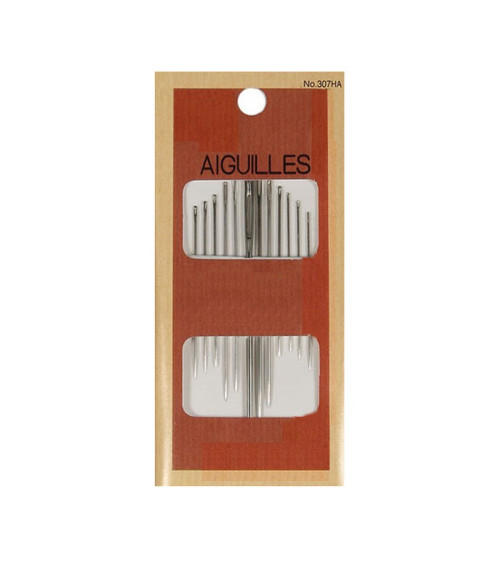 Assortment of 12 seamstress needles