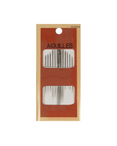 Assortment of 12 seamstress needles