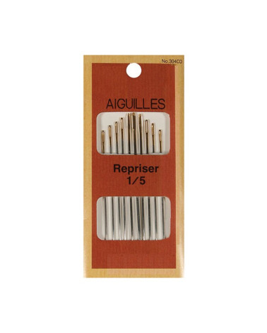 10 gold eye darning needles