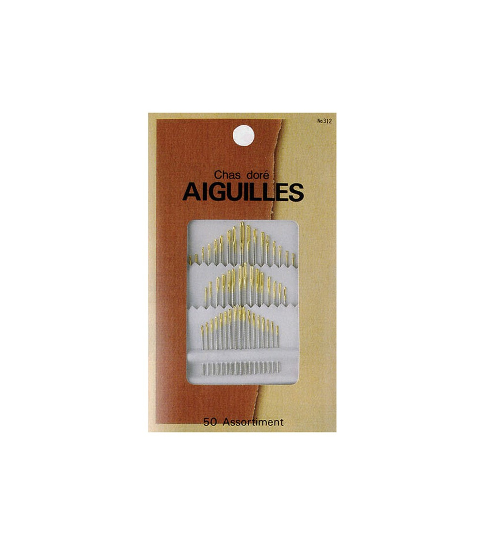 Assortiment de 50 aiguilles perles