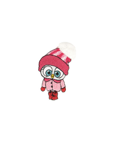 Chick iron-on badge 4x5cm