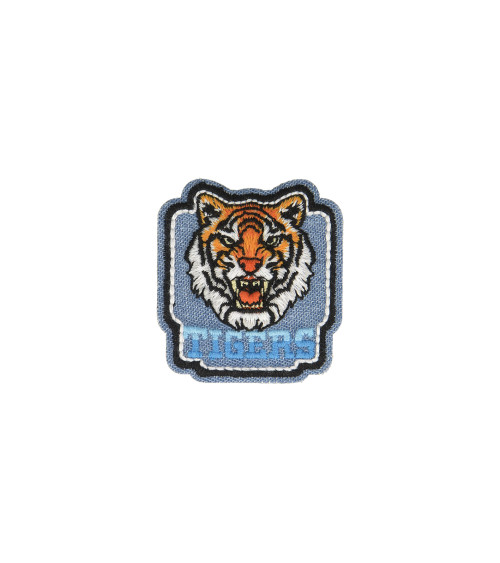 Tiger Jean iron-on patch 5cm