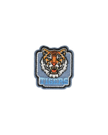 Tiger Jean iron-on patch 5cm