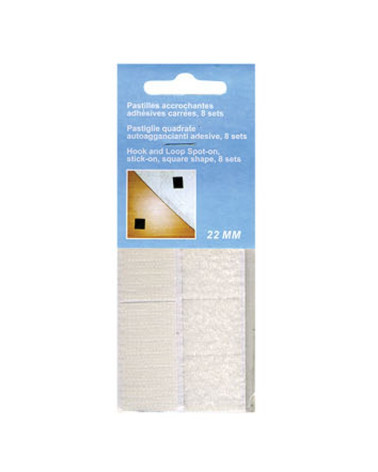 8 black square hanging pads