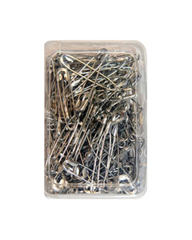 34 grammes d'épingles de sureté en acier 30mm