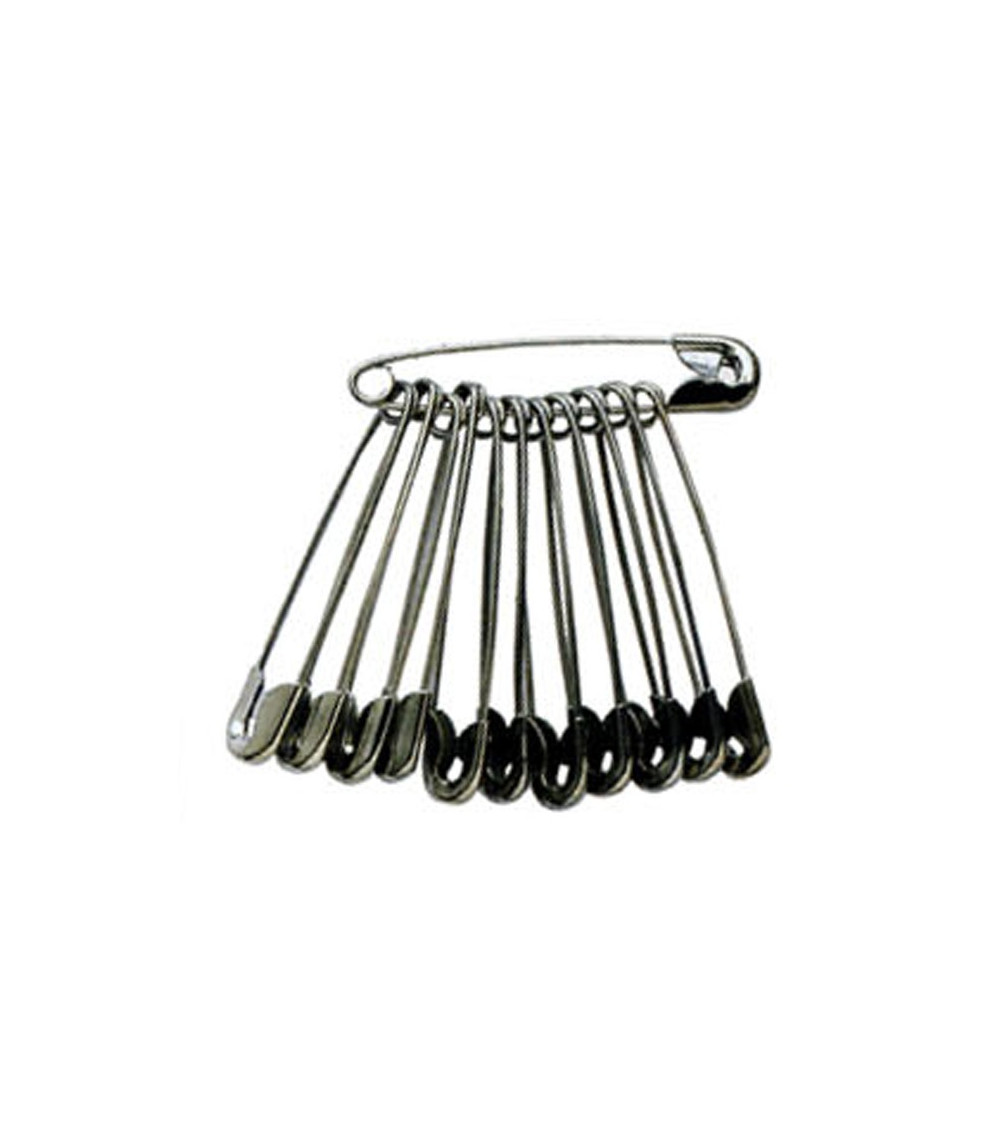 50 grams of 30mm steel safety pins