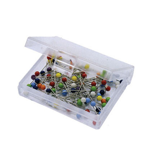 80 Pins with colored heads