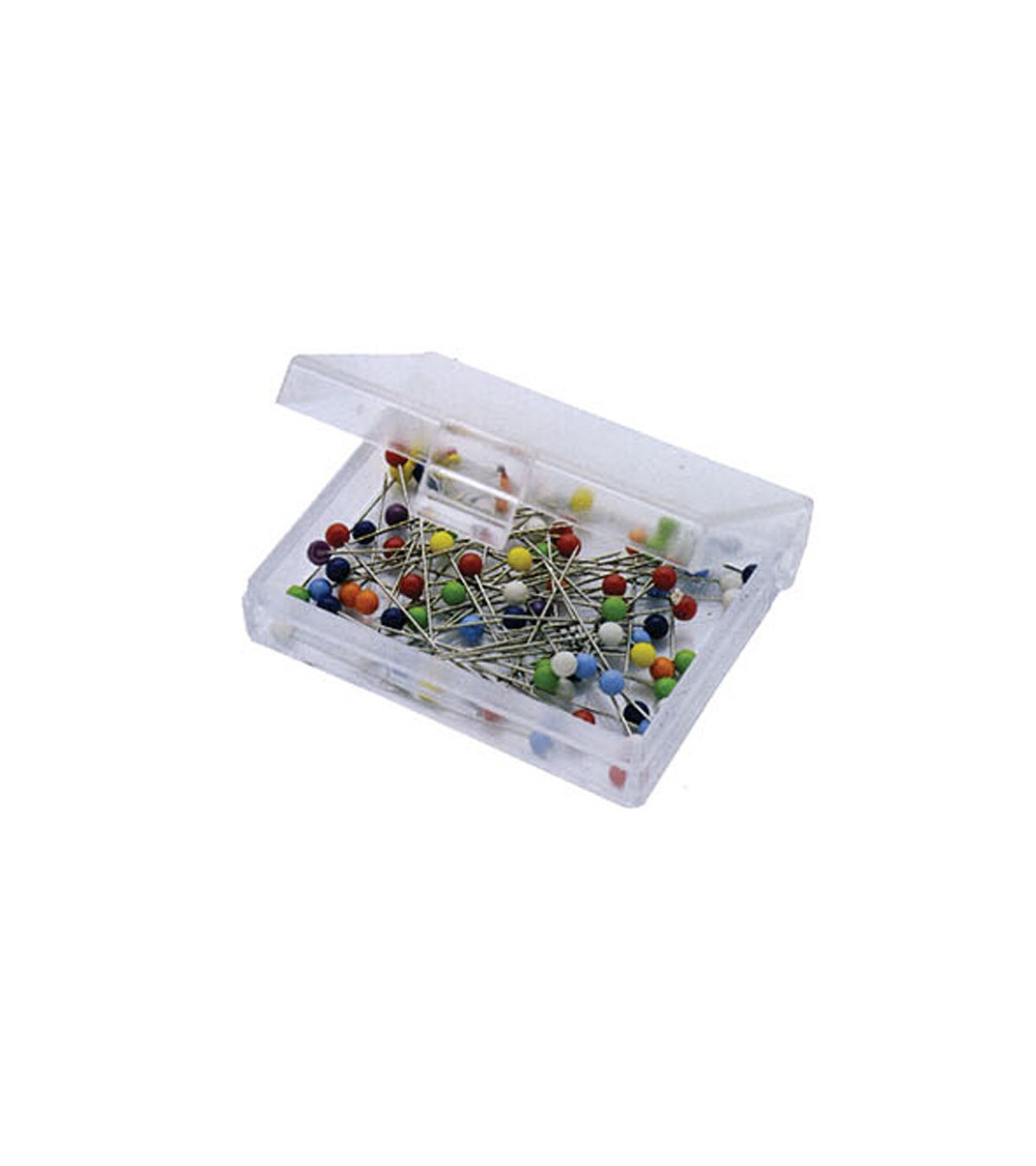 80 Spilli con testa colorata