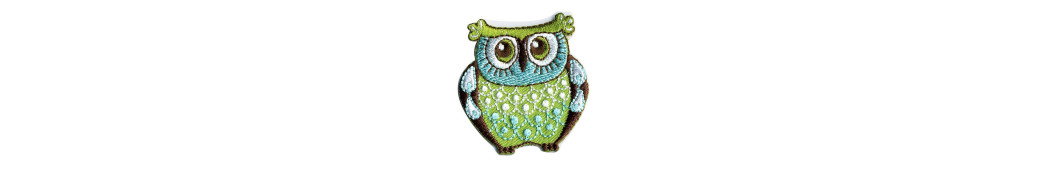 Animal iron-on badges