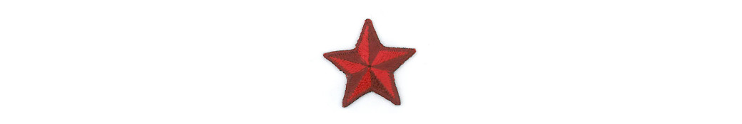 Classic iron-on badges